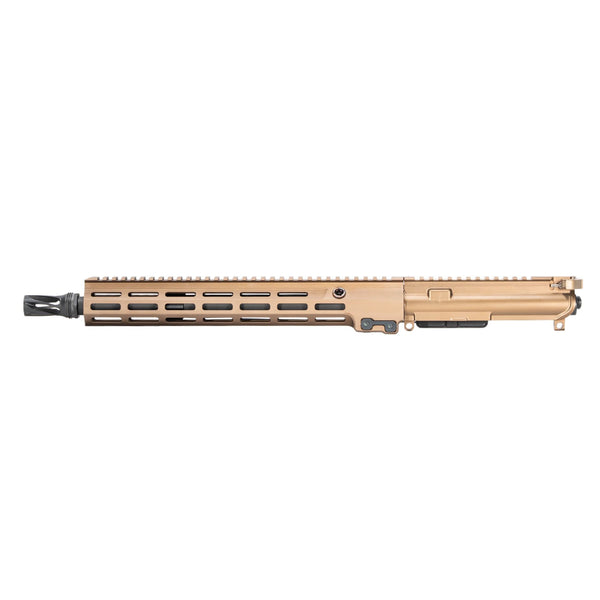 Super HBAR Upper (.812 Journal) Complete Upper Receiver 5.56 14.5”  Desert Dirt Color