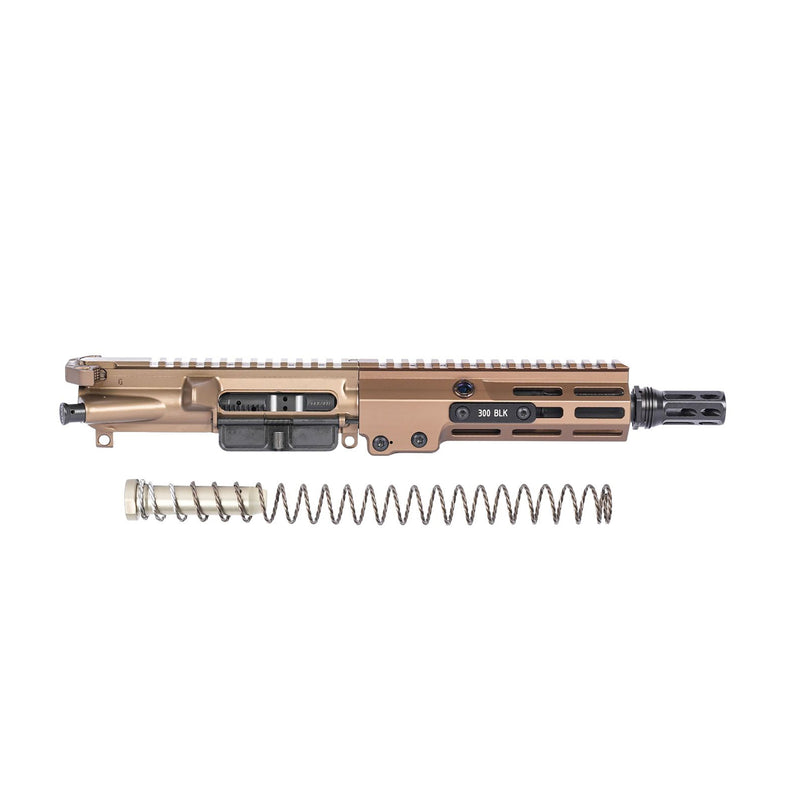 Super Duty MOD1 Complete Upper Receiver 300BLK 8" Desert Dirt Color