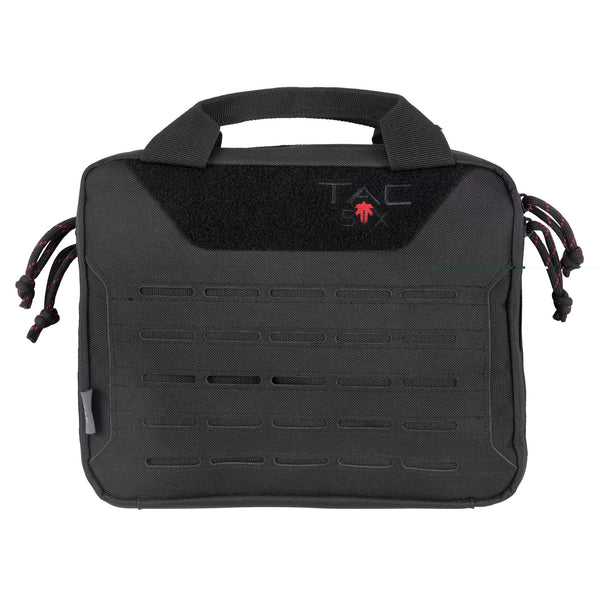 Tac Six Crew 2 Gun Pistol Case Black