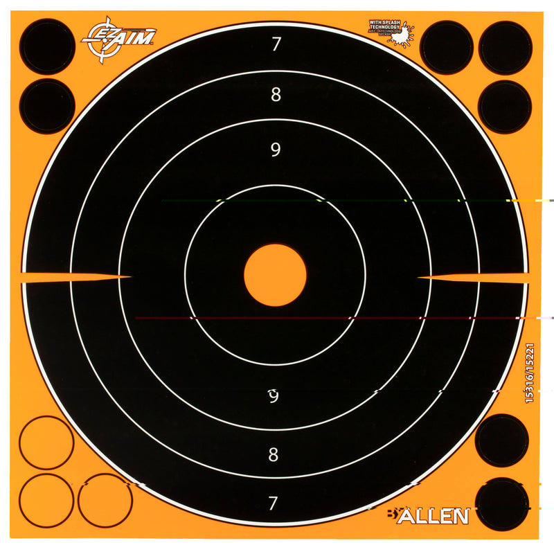 Ez Aim 8"X8" Bullseye 30Pk