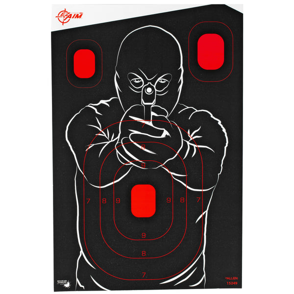 Ez Aim 12"X18" Bad Guy 5Pk