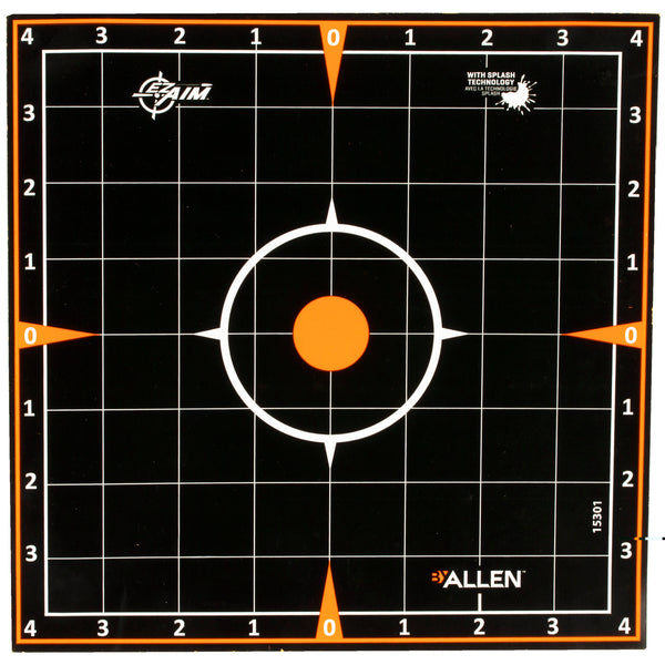 Ez Aim 8"X8" Sight-In 5Pk