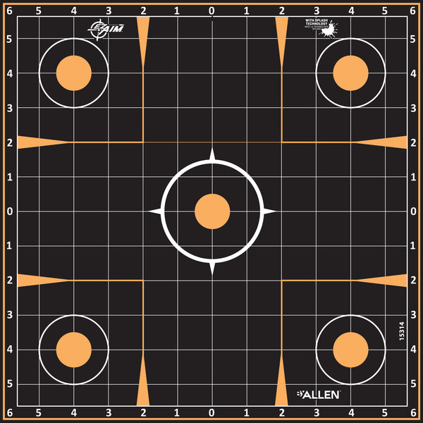 Ez Aim 12"X12" Sight-In 5Pk