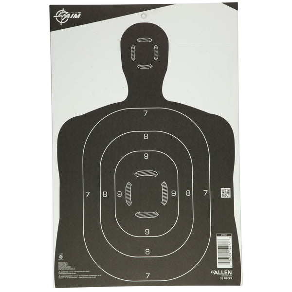 Ez Aim Silhouette 12X18 25Pk