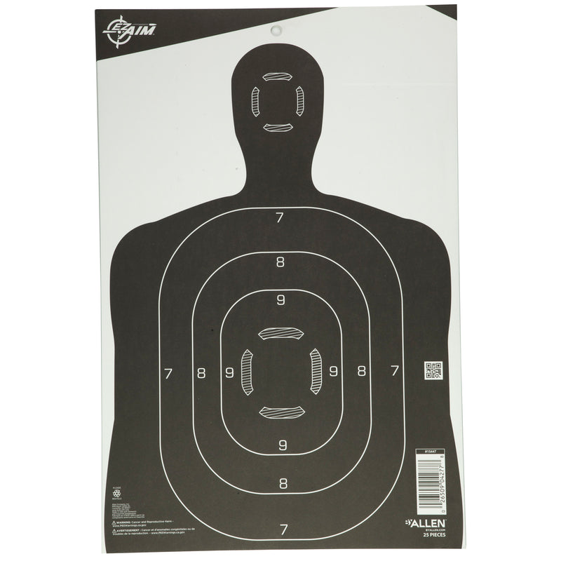 Ez Aim Silhouette 12X18 25Pk