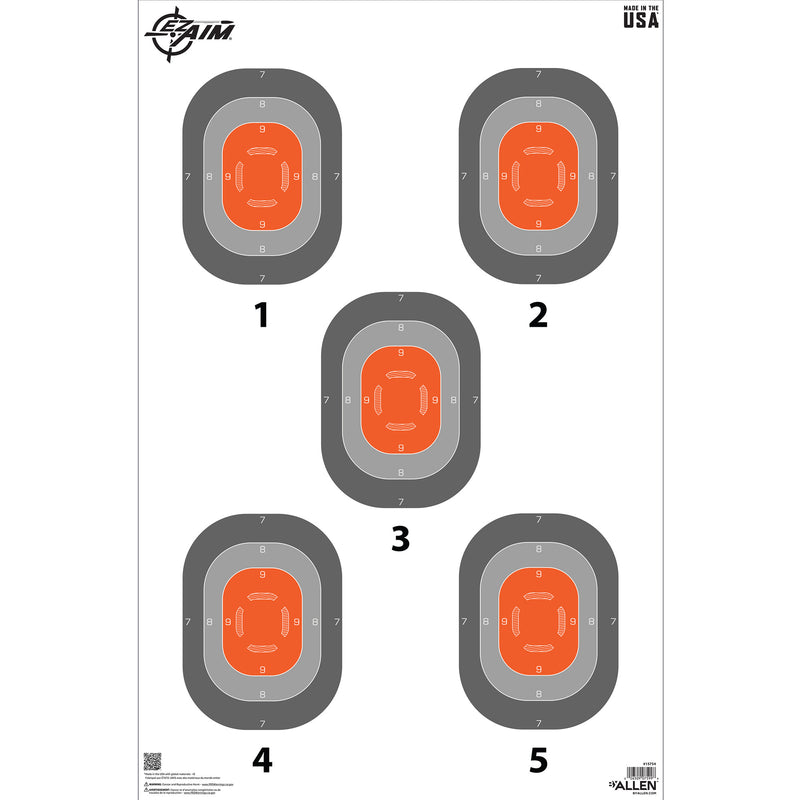 Ezaim 5 Spot Target 23X35 50Pk