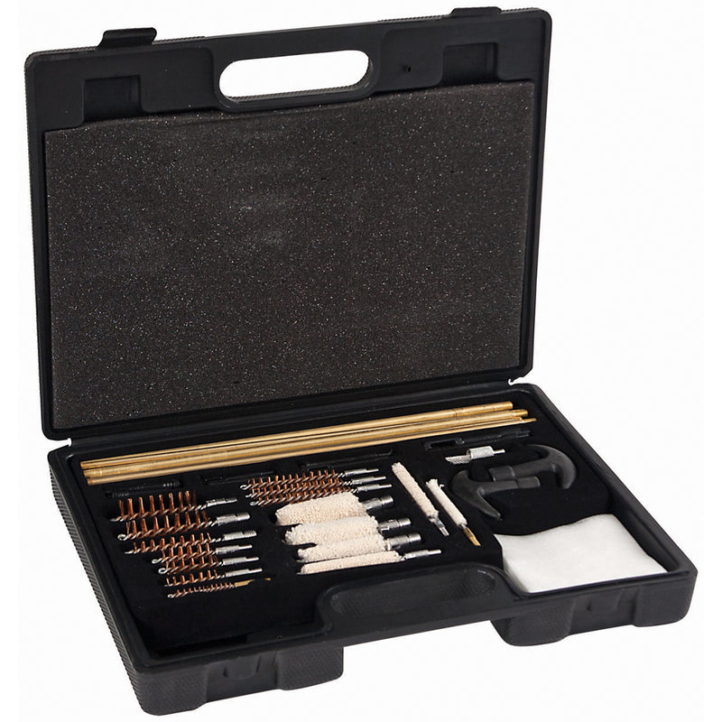 37 Pc Cleaning Kit Molded Case Black