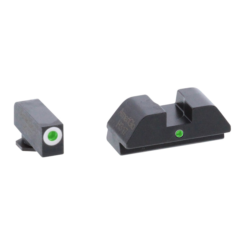 I-Dot For Glock 42 / 43 White / Green