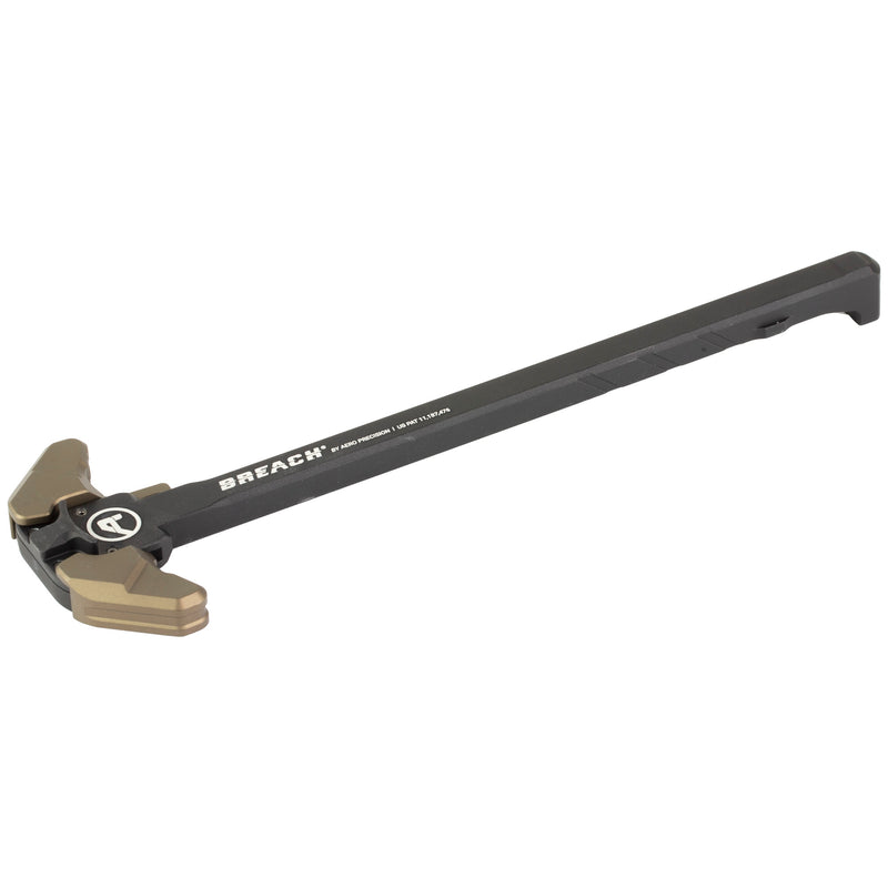 Aero Precision AR10 Breach Ambi Charging Handle Brown