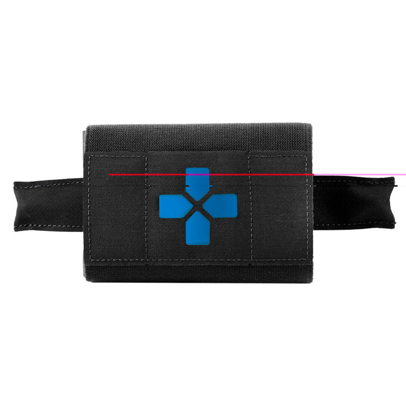 Blued Force Micro Trauma Belt Empt Black