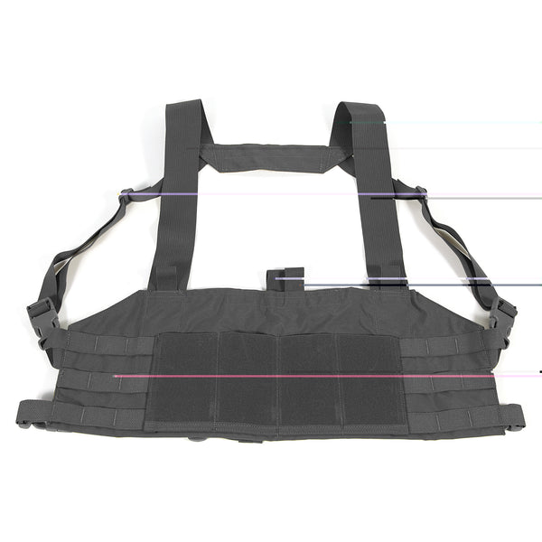 Blued Force Ten Speed Chest Rig M4 Black