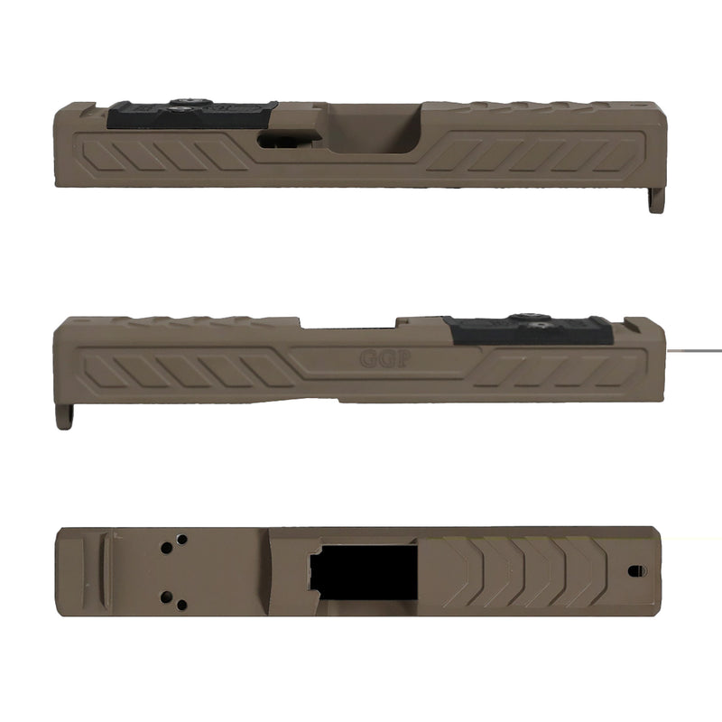 Slide For Glock 19 Gen5 Rmr V5 Flat Dark Earth