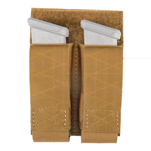 Double Pistol Magazine Pouch Coy