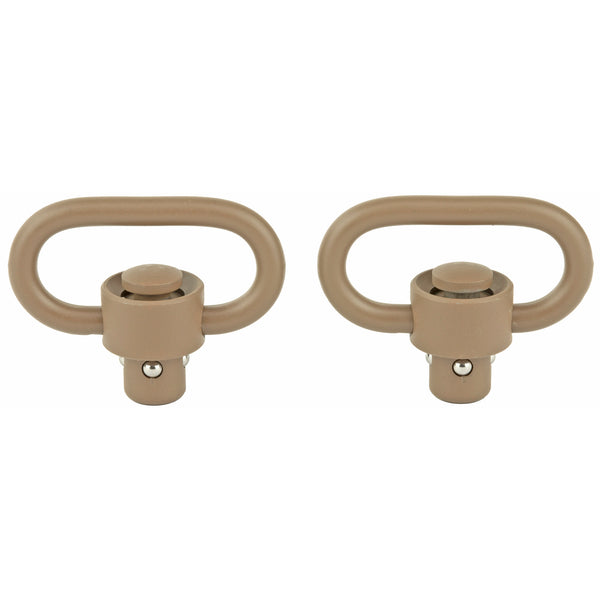 Heavy Duty Pb Swivels Flat Dark Earth