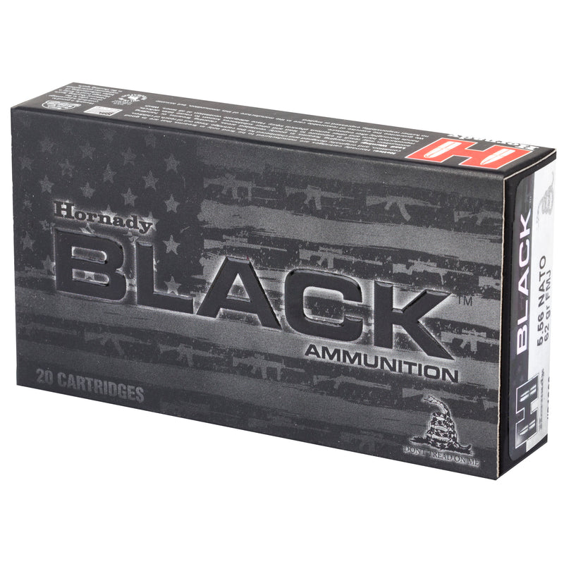 Black 556Nato 62Gr Fmj 20 / 200