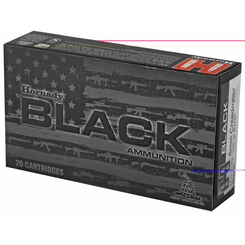 Black 6Mm Crd 105Gr Bthp 20 / 200