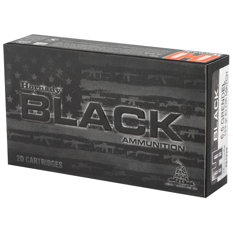 Black 6.5Gren 123Gr Eld 20 / 200