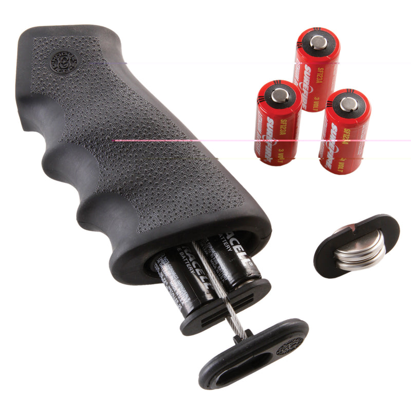 Overmold Cargo Kit Ar-15 Finger Grooves Black