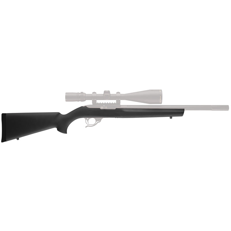 Stock Ruger 10 / 22 Rubber Ovrmld Black