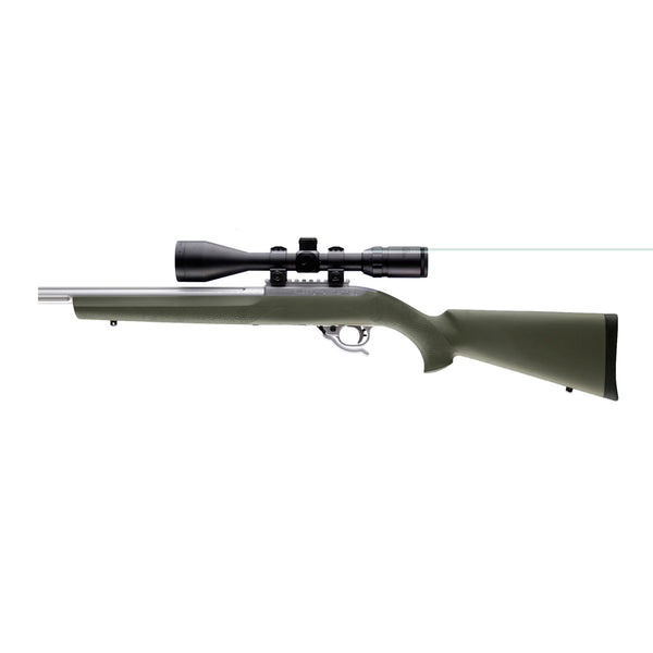 Stock Ruger 10 / 22 Rubber Ovrmld Olive Drab Green