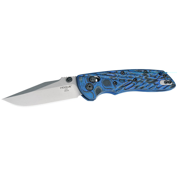 Deka 3.25" Clp Tmb G10 Blue Lv