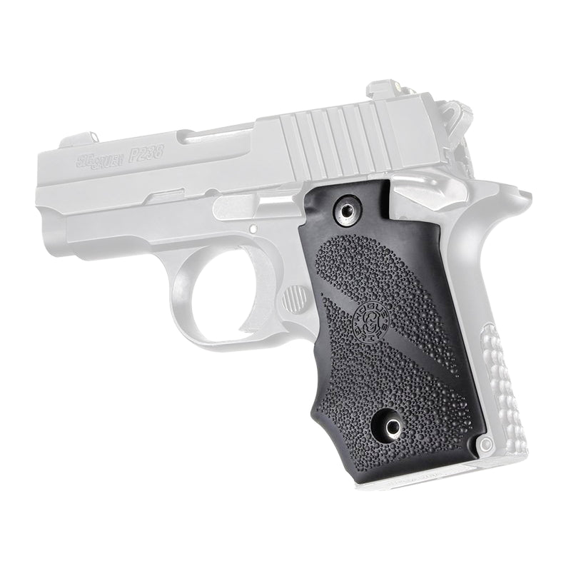 Grip Sig P238 Rubber Finger Grooves Black