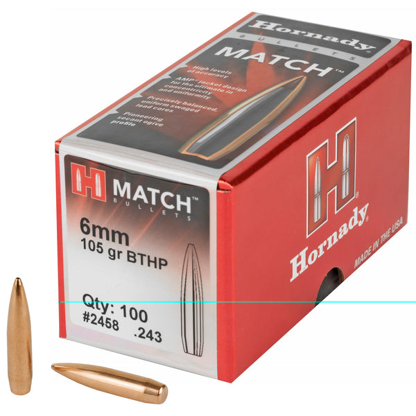 Match 6Mm .243 105Gr 100Ct