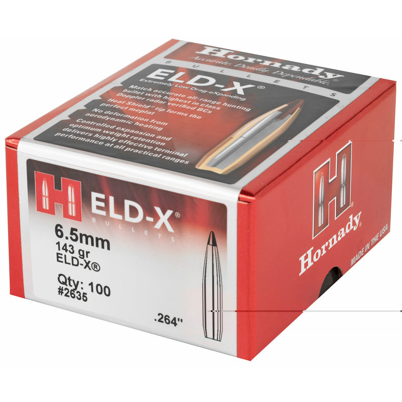 Eld-X 6.5Mm .264 143 Gr 100Ct