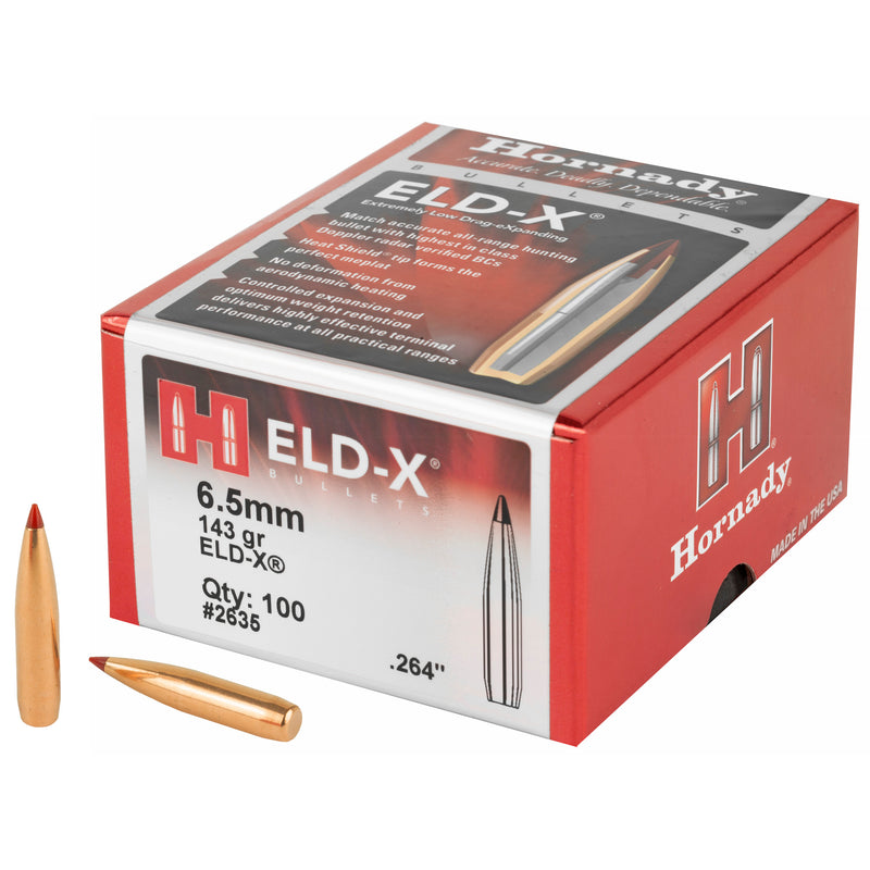 Eld-X 6.5Mm .264 143 Gr 100Ct