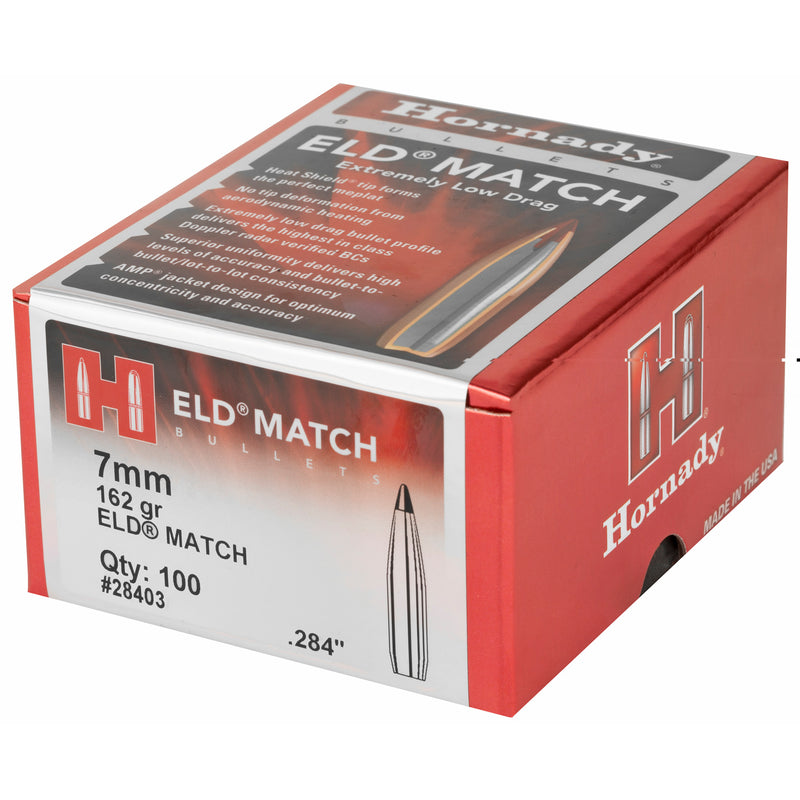 Eld-M 7Mm .284 162Gr 100Ct