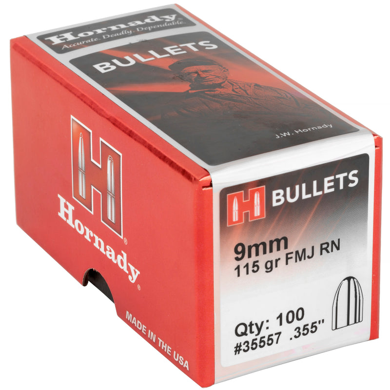 Fmj-Rn 9Mm .355 115Gr 100Ct