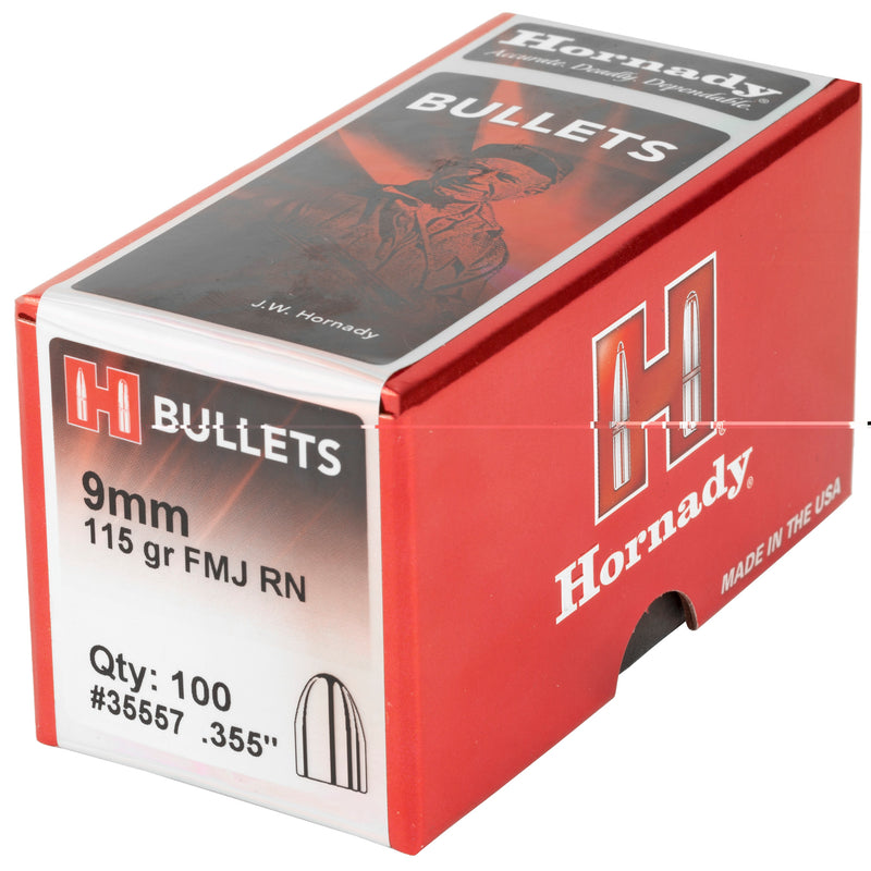 Fmj-Rn 9Mm .355 115Gr 100Ct