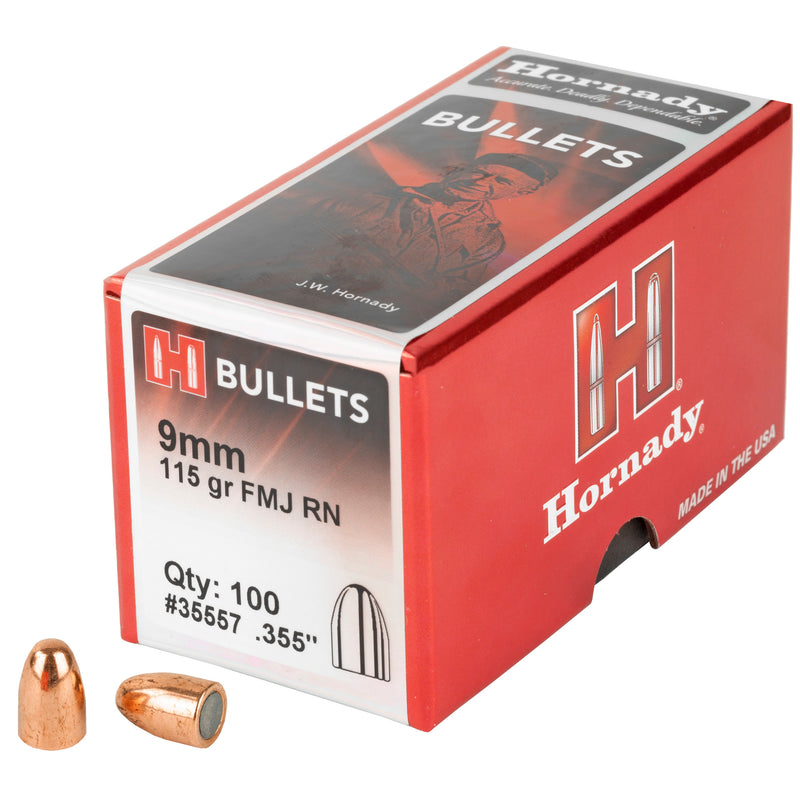 Fmj-Rn 9Mm .355 115Gr 100Ct