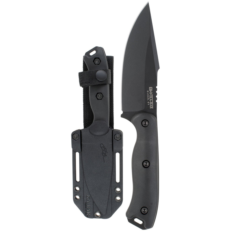 Bk18Bk Becker Harpoon W / Shth Black