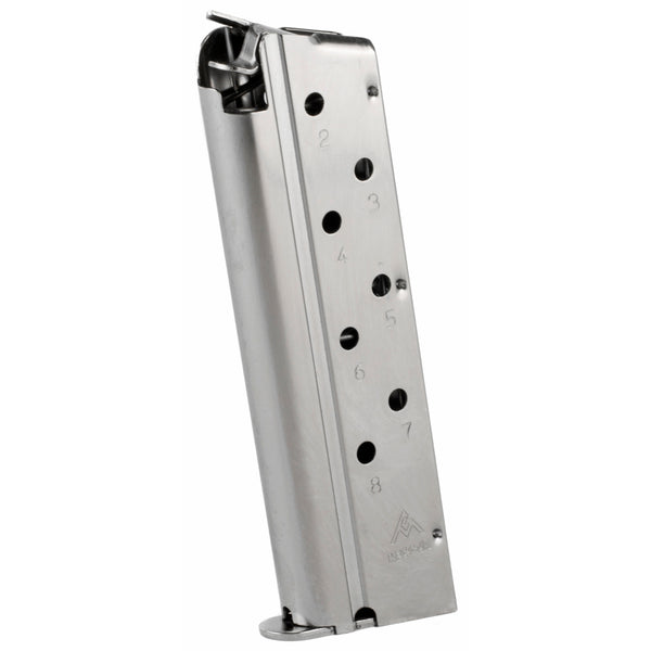 Mec-Gar Magazine 1911 40S&W 8 Rounds Nickel