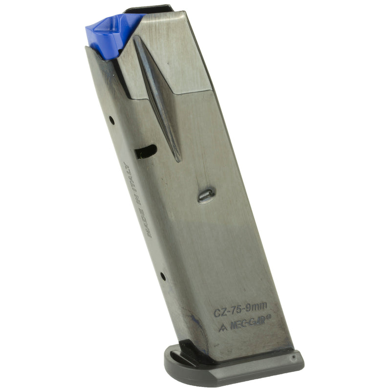 Mec-Gar Magazine Cz 75 9Mm 10 Rounds Blued