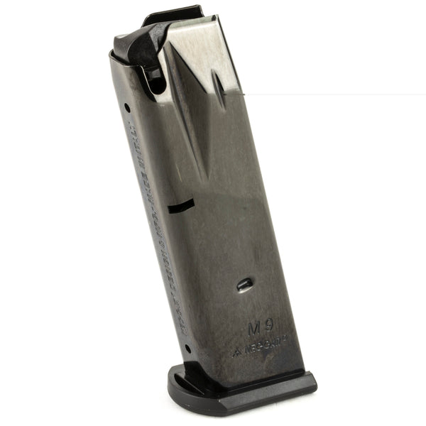 Mec-Gar Magazine Beretta 92 9Mm 15 Rounds Blued