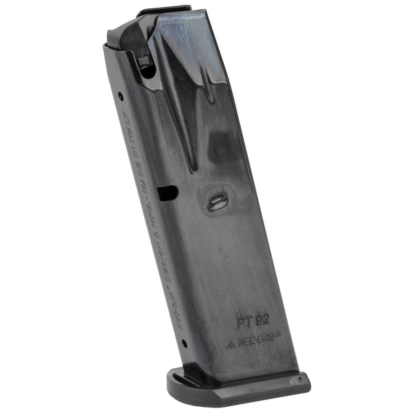 Mec-Gar Magazine Taur Pt92 / 99 9Mm 10 Rounds Blued