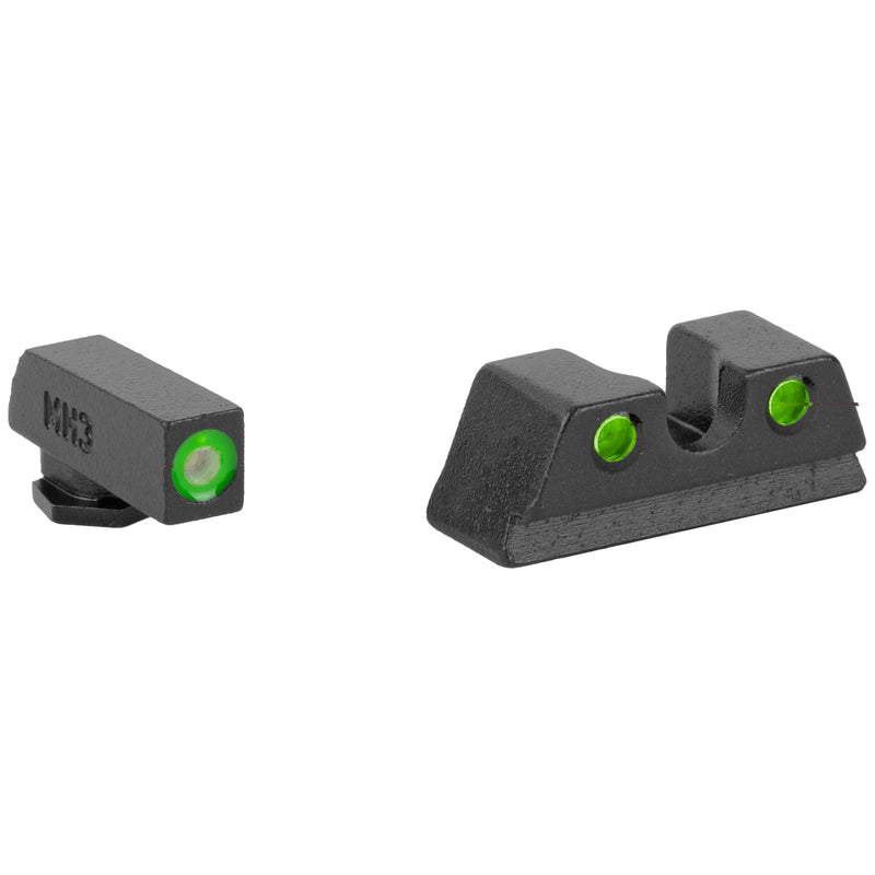 Meprolt Hb For Glock 42 / 43 Green / Green