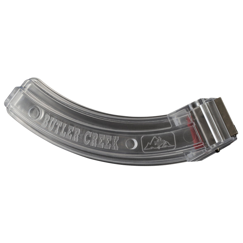 Magazine Btlr Crk 10 / 22 Steel Lip Clear 25 Rounds