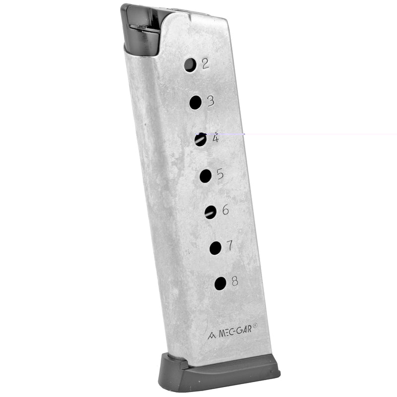 Springfield 1911 Magazine 45acp 8rd Stainless W/pad