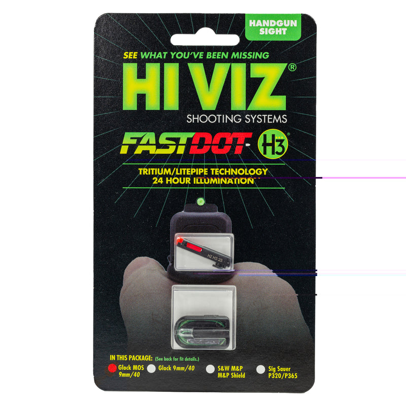 Fastdot H3 For Glock 9 / 40 / .357