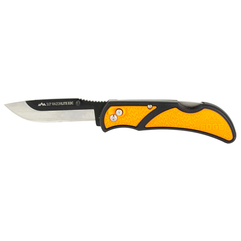 Od Edge Razor-Edc Lt 3" 4 Blds Orange