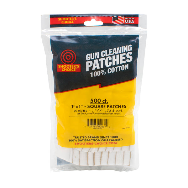 1" Sq Cleaning Patches 500Ct