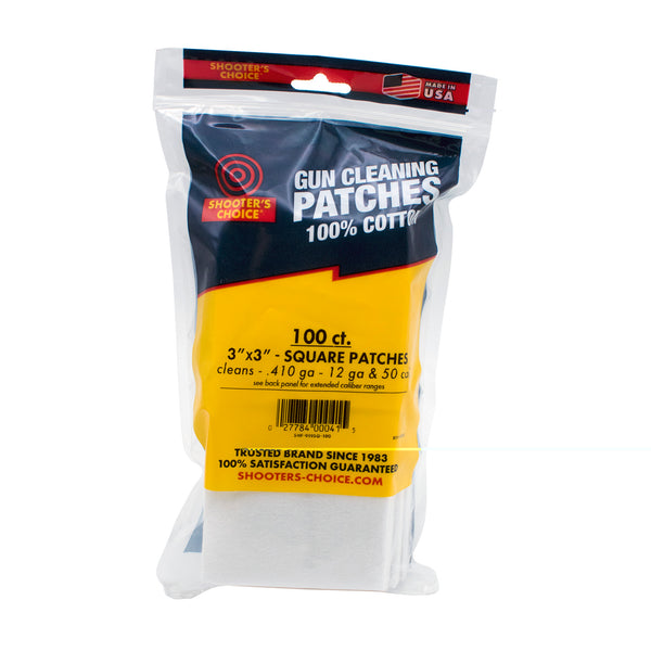 3" Sq Cleaning Patches 100Ct