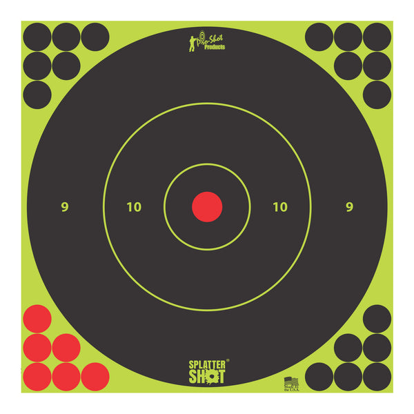 Target 12" Green Bullseye 5Pk