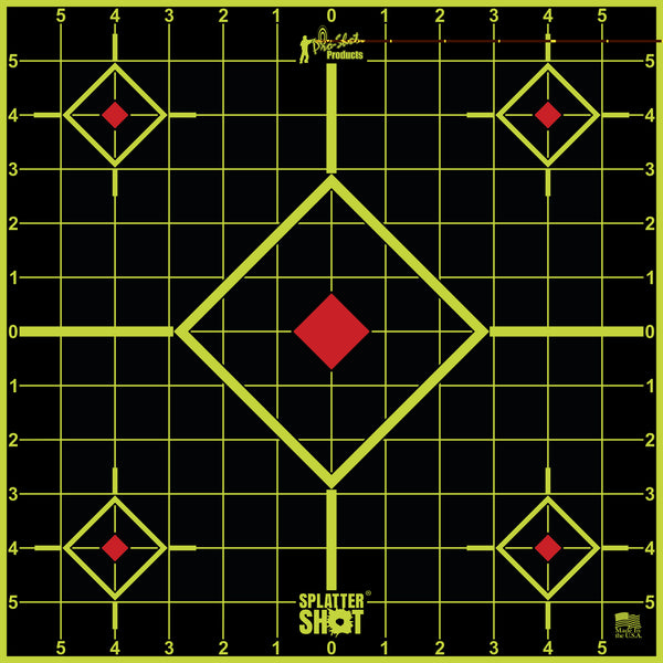 Target 12" Green Sight-In 5Pk