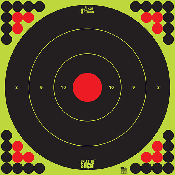 Target 17" Green Bullseye 5Pk