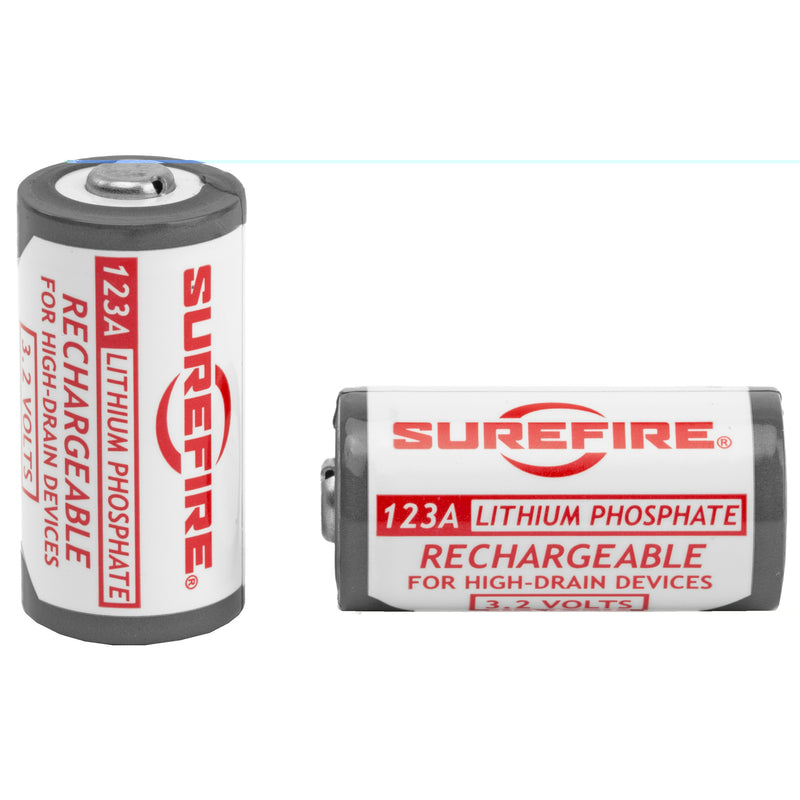 Surefire Lfp 123a Recharge Batt 2pk