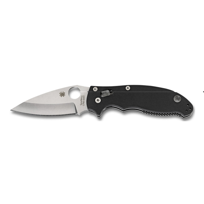 Manix 2 Black G10 Plainedge